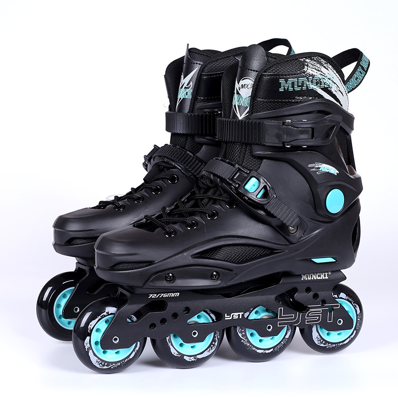 Inline skates za odrasle, PVC gornji dio, PU kotači, TPR potplat, kotači u jednom redu