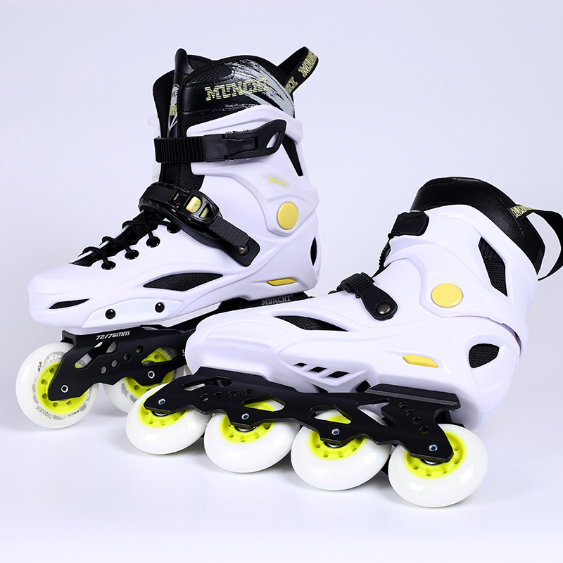 Inline skates za odrasle, PVC gornji dio, PU kotači, TPR potplat, kotači u jednom redu
