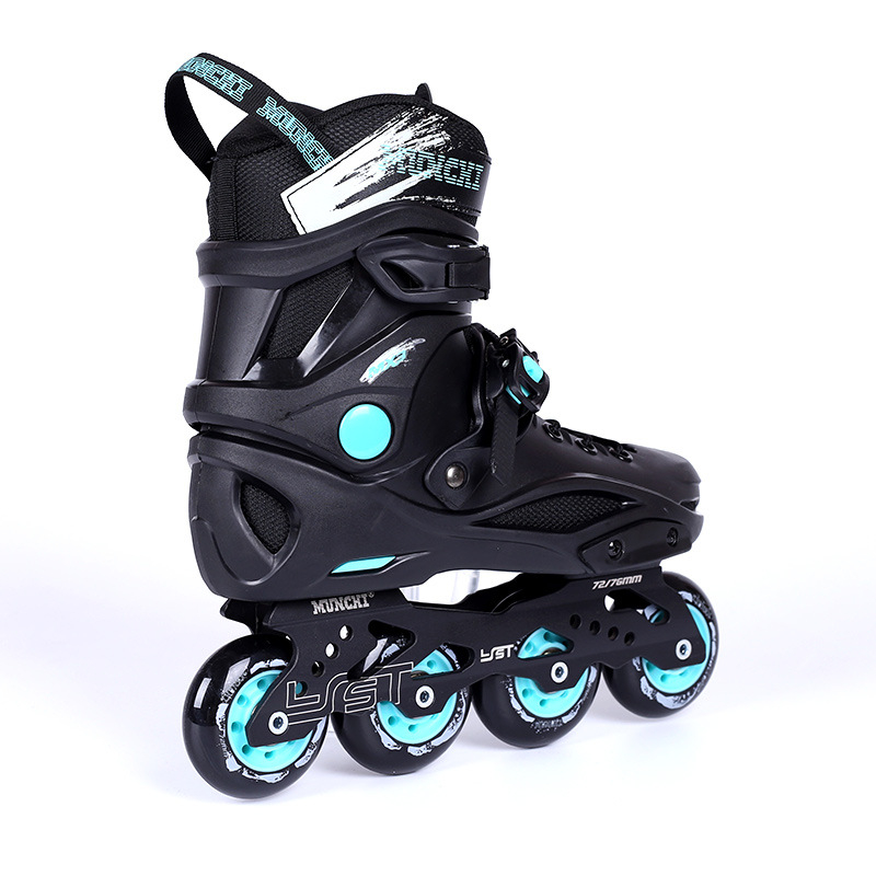 Inline skates za odrasle, PVC gornji dio, PU kotači, TPR potplat, kotači u jednom redu