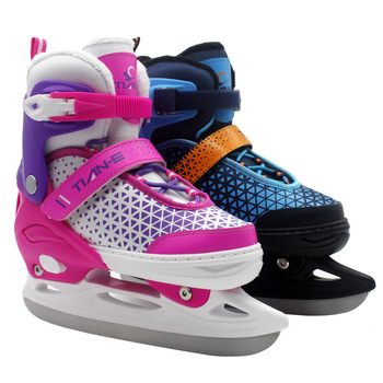 Prilagodljive klizaljke za led s flecem, unisex za muškarce i žene, početnici