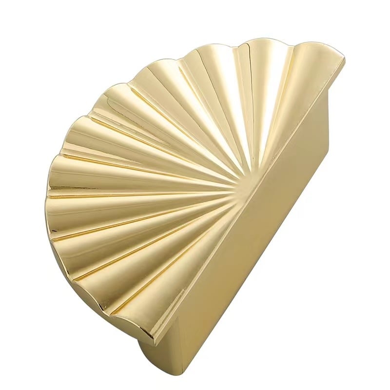 Polukružna ručka za vrata ormara od cinkove legure, moderan luksuzni dizajn