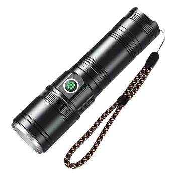 Laser svjetiljka s fokusom, domet 200–500 m, 20 W, tijelo od aluminijskog legura, USB punjenje
