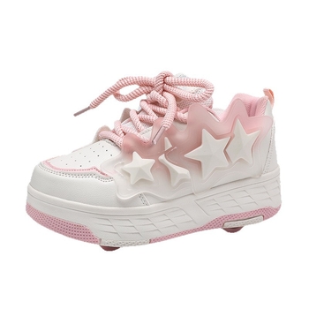 Unisex dječje Heelys s četiri kotača, odvojivi kotači, PU kotači, dvostruki red kotača, model A-8, marka yitu