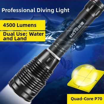 Potápačské osvetlenie - Hliníková zliatina - Značka Hunting