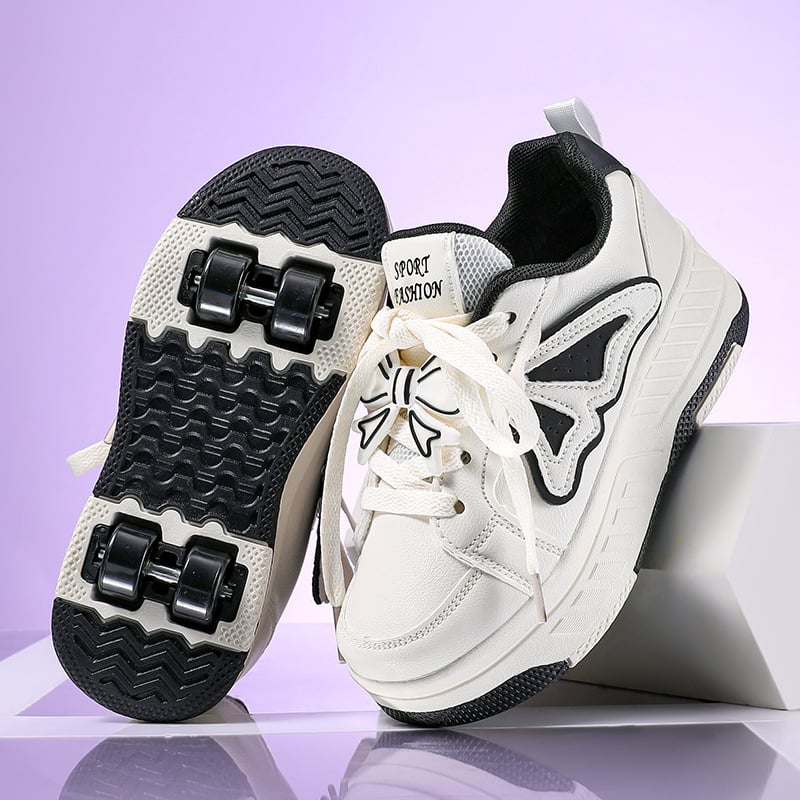 Yitu uniszex négykerekű görkorcsolya gyerekeknek – PU kerekek, Heelys-stílus