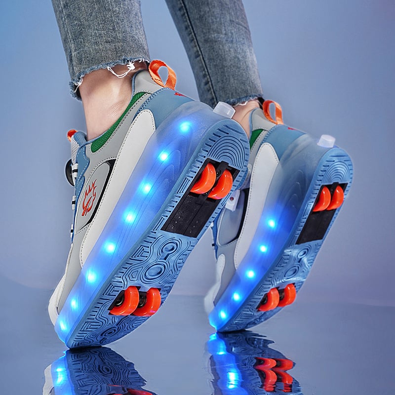 Step lego dječje Heelys tenisice — PU kotači dvostrukog reda, univerzalno za dječake i djevojčice