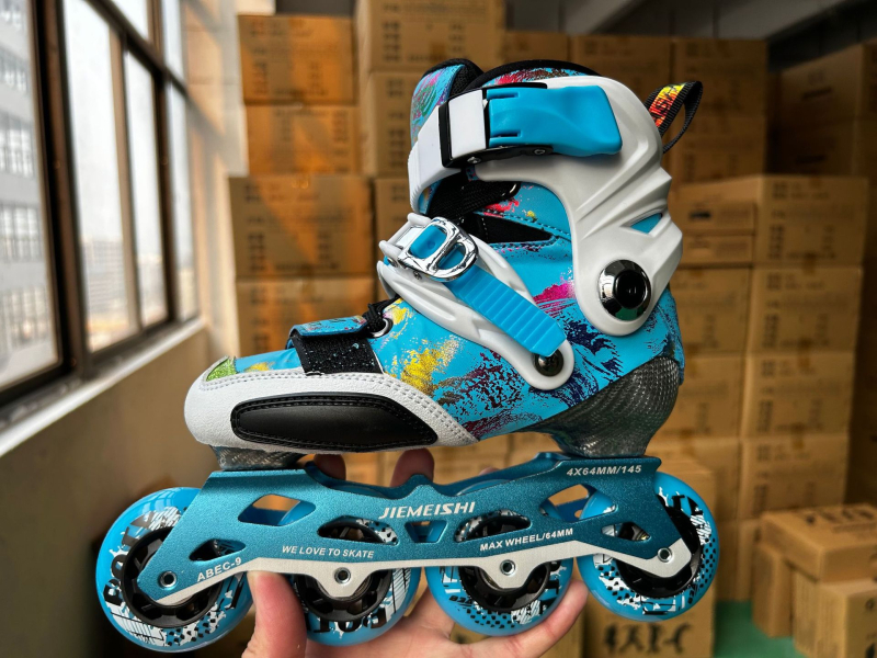 Inline skates – karbonska vlakna za trening, inline cipele s kotačima u jednom nizu, za odrasle