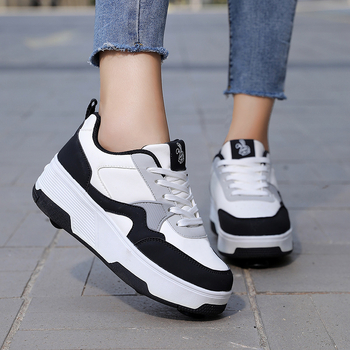 Barbar Rabbit Heelys za djecu - dvostruki kotači, PU materijal kotača, univerzalna prilagodba