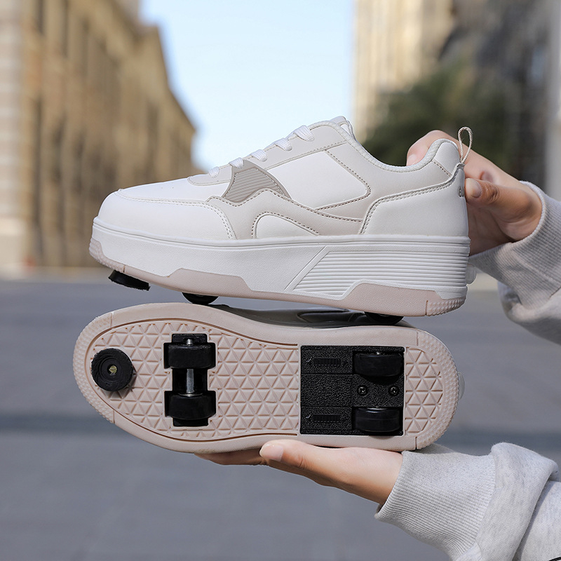 Barbar Rabbit Heelys za djecu - dvostruki kotači, PU materijal kotača, univerzalna prilagodba