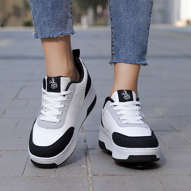 Barbar Rabbit Heelys za djecu - dvostruki kotači, PU materijal kotača, univerzalna prilagodba