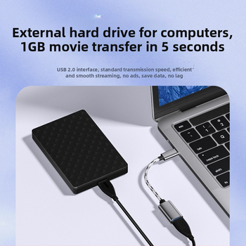 OTG USB‑C αντάπτορας για Vivo, Huawei, Oppo — μετατροπέας USB‑A σε USB‑C και καλώδιο μεταφοράς δεδομένων