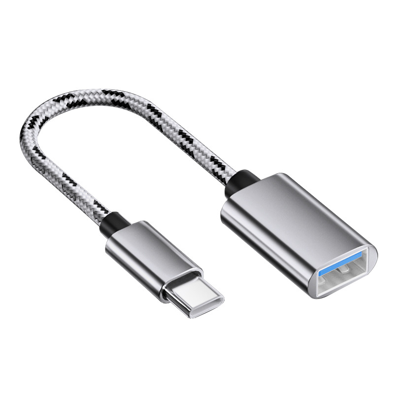 OTG USB‑C αντάπτορας για Vivo, Huawei, Oppo — μετατροπέας USB‑A σε USB‑C και καλώδιο μεταφοράς δεδομένων