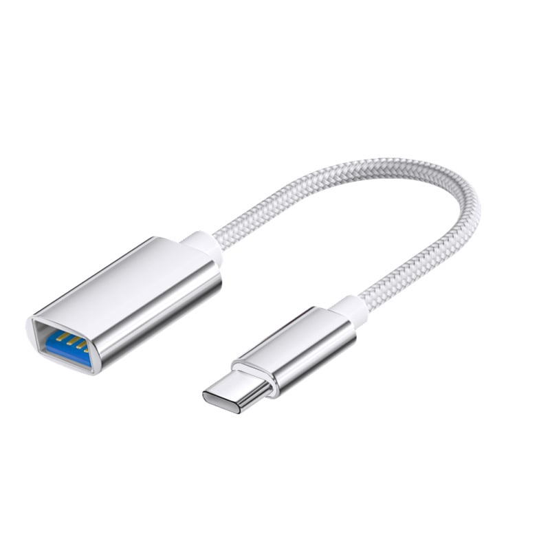 OTG USB‑C αντάπτορας για Vivo, Huawei, Oppo — μετατροπέας USB‑A σε USB‑C και καλώδιο μεταφοράς δεδομένων