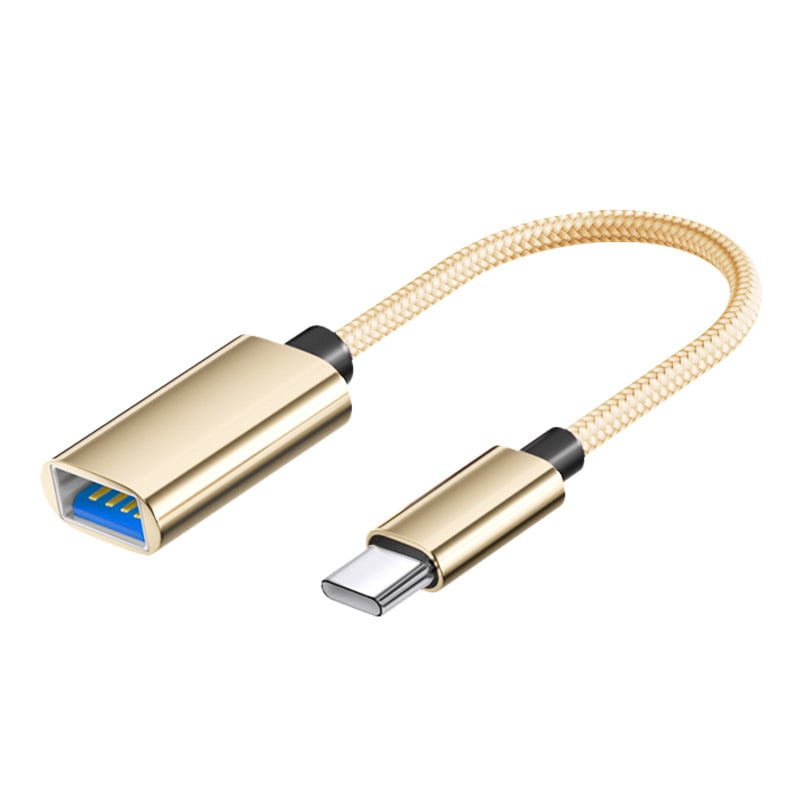OTG USB‑C αντάπτορας για Vivo, Huawei, Oppo — μετατροπέας USB‑A σε USB‑C και καλώδιο μεταφοράς δεδομένων