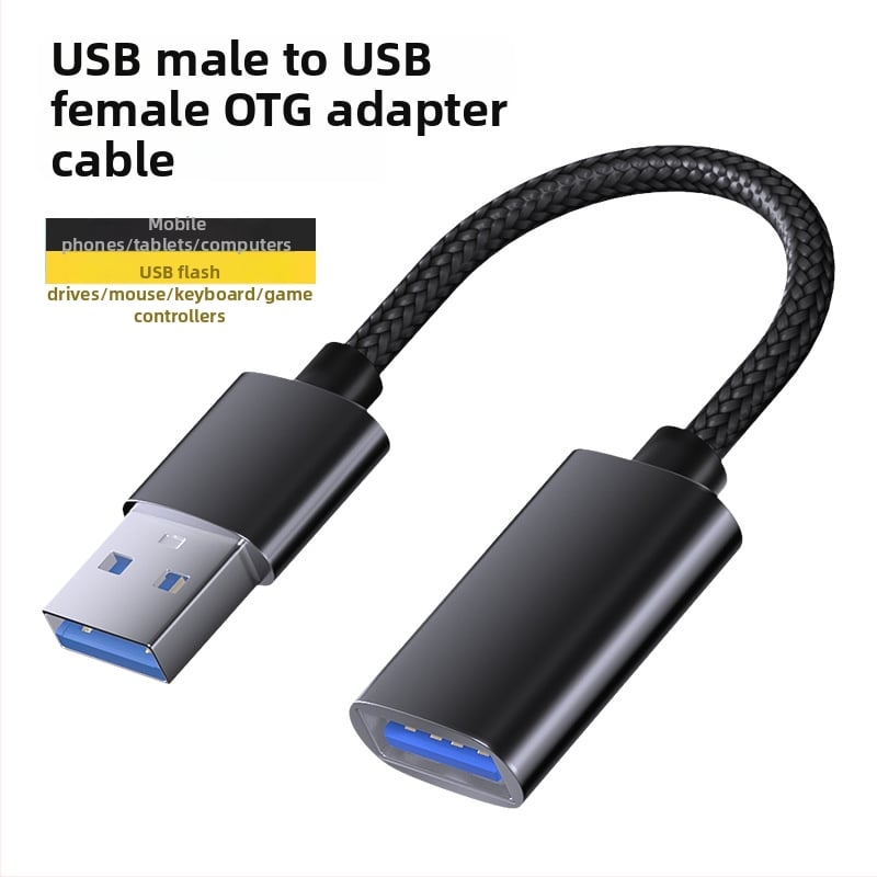 OTG USB‑C αντάπτορας για Vivo, Huawei, Oppo — μετατροπέας USB‑A σε USB‑C και καλώδιο μεταφοράς δεδομένων