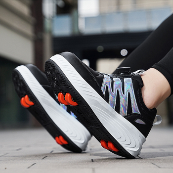 Weishi Heelys za djecu – cipele s dvostrukim kotačićima, PU kotači, unisex