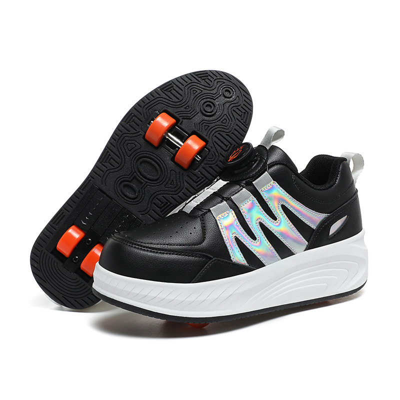 Weishi Heelys za djecu – cipele s dvostrukim kotačićima, PU kotači, unisex