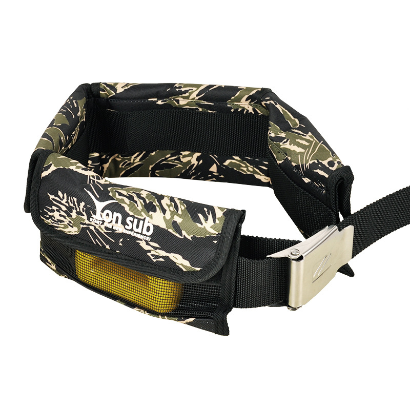 Ζώνη βυθίσεων για βάρη με 3–4 θήκες, κατασκευή από νάιλον, χωρητικότητα 30L, με επένδυση, Yon Sub