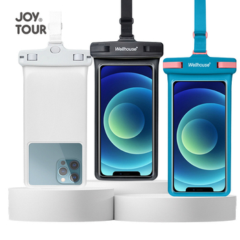 Vodootporna torbica za mobitel s dodirnim zaslonom za plivanje i vanjske aktivnosti | Materijal: ABS+TPU; Vodootporna tkanina; Pogodno za opuštanje, ronjenje, plažu, na otvorenom