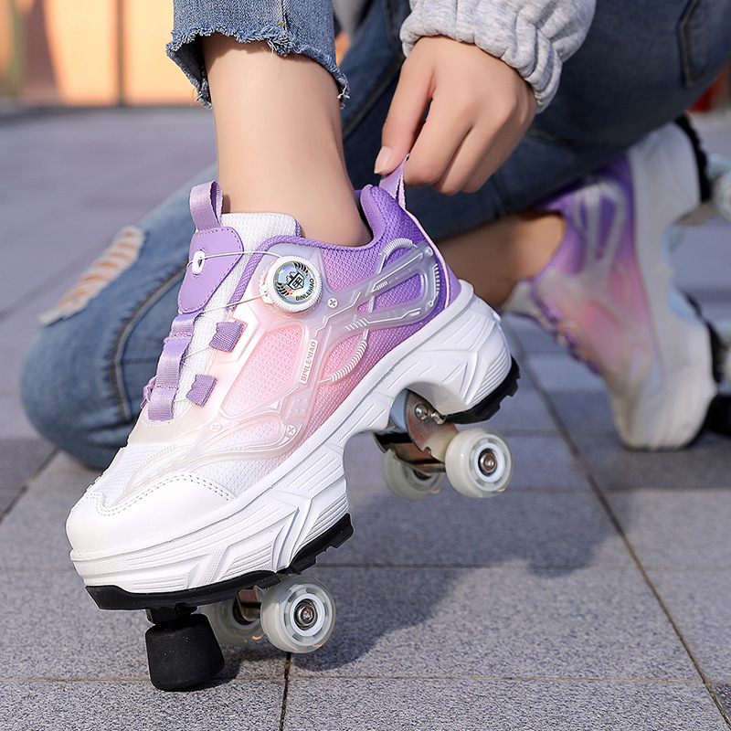 Binle Bird Heelys ZY901 unisex tenisice s dvostrukom redom PU kotača