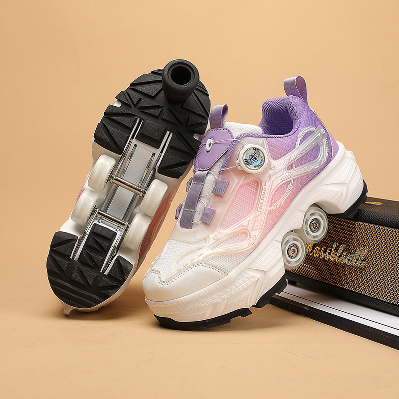 Binle Bird Heelys ZY901 unisex tenisice s dvostrukom redom PU kotača