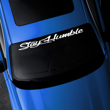Velika naljepnica za vjetrobransko staklo automobila za personalizaciju s kreativnim i diskretnim dizajnom.