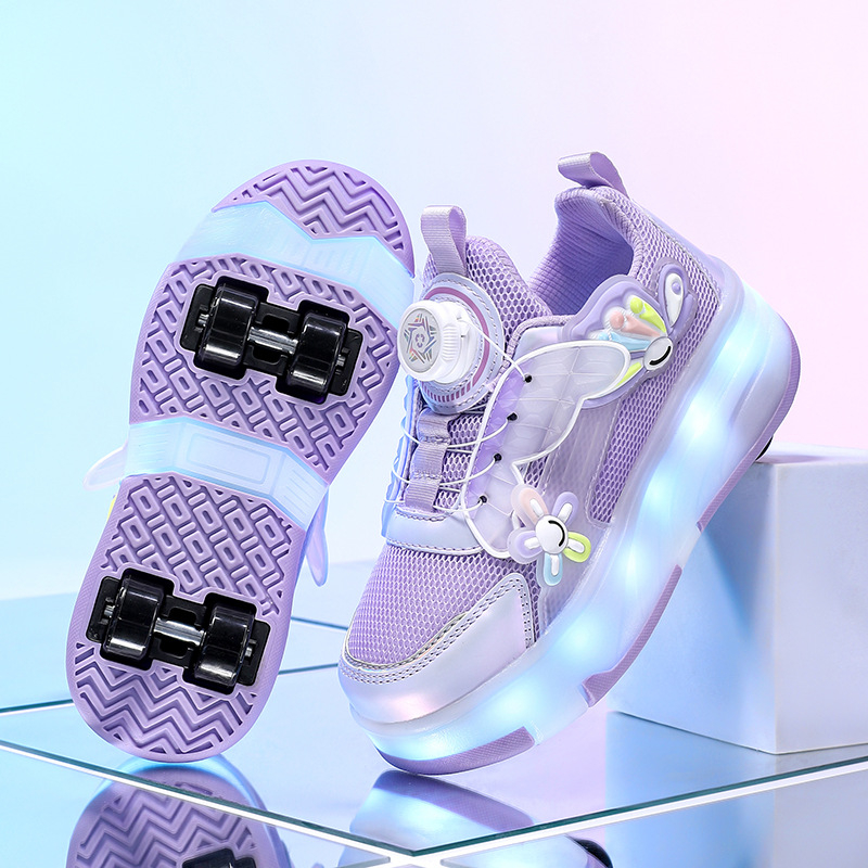 Dječje rolerice s PU kotačima, dvostruki kotači, univerzalno, Heelys cipele