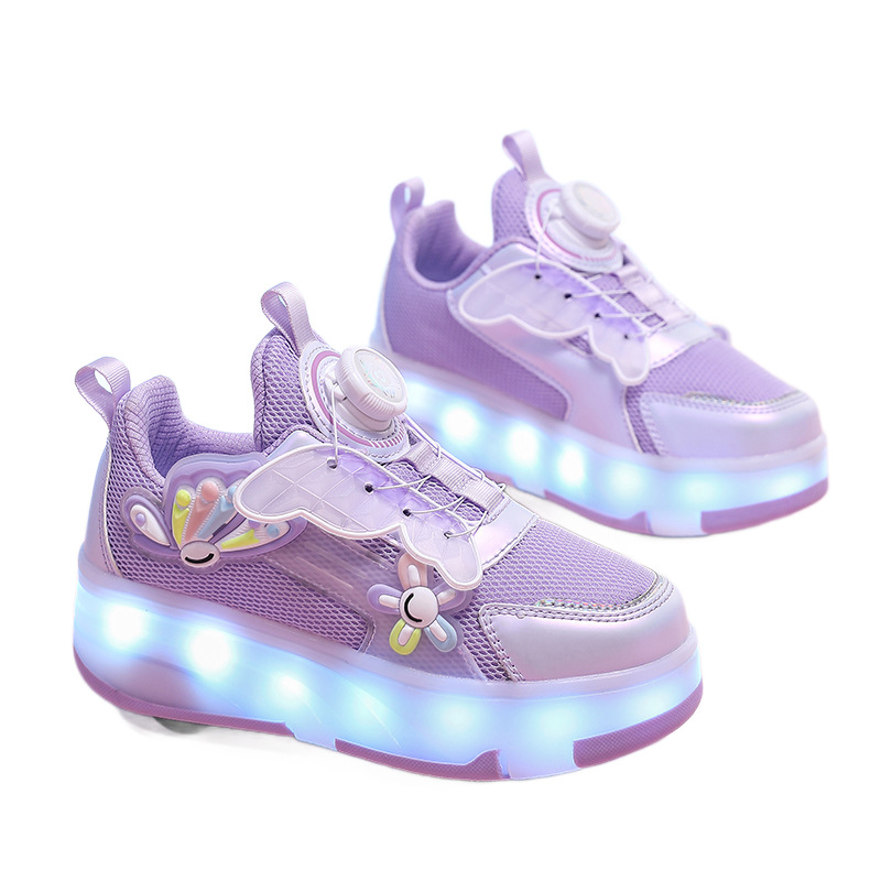 Dječje rolerice s PU kotačima, dvostruki kotači, univerzalno, Heelys cipele