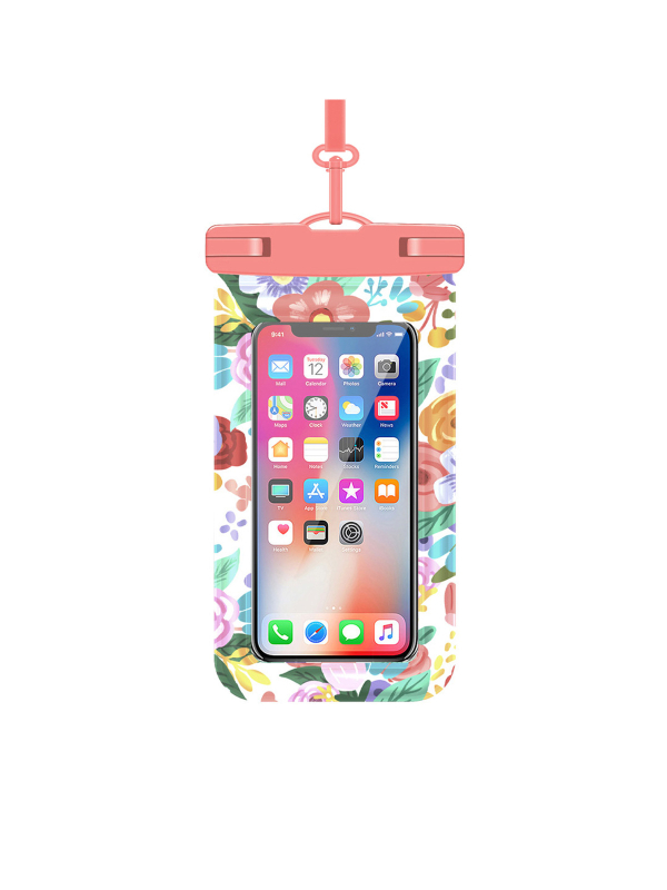 PVC vodootporna torbica za telefon – veliko izdanje, otisak logotipa, za ronjenje, rafting, plivanje i aktivnosti na otvorenom