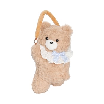 Κουτί χαρτομάντηλων αυτοκινήτου με κρεμαστό σχέδιο αρκούδας | Μαλακό γέμισμα | Διπλή χρήση για σπίτι και αυτοκίνητο | Blue rain