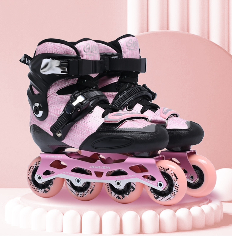 Dječje karbonske rol skates Roselle, PU kotači, jednostruka konfiguracija