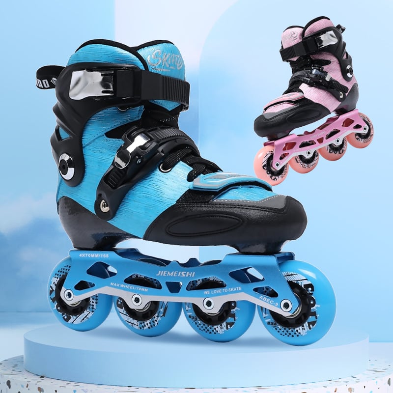Dječje karbonske rol skates Roselle, PU kotači, jednostruka konfiguracija