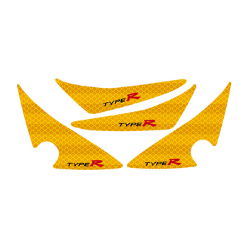 Отразителни предупредителни стикери за врати на Honda Civic — Марка: xiongshen; Материал: стикер; Монтаж: залепване; Без персонализация