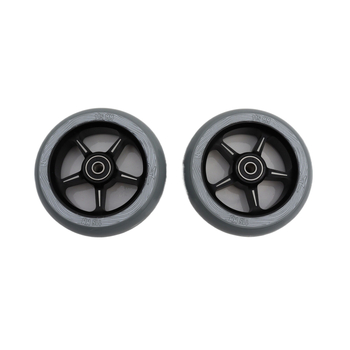 PU колело от алуминиева сплав, едноредово, за скейтборд, количка за пазаруване и инвалидна количка