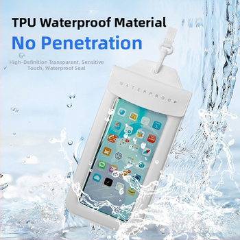 Vodootporna TPU futrola za telefon za outdoor avanture – dodirni zaslon, upotreba pod vodom
