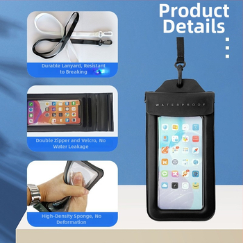 Vodootporna TPU futrola za telefon za outdoor avanture – dodirni zaslon, upotreba pod vodom