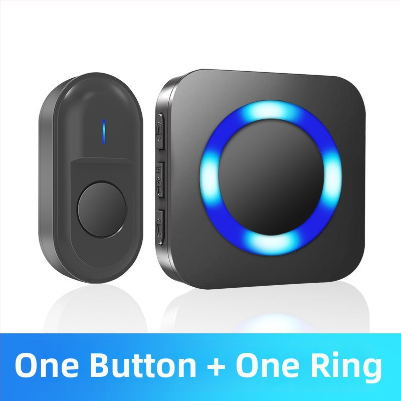 Senzorový domový zvonček, nabíjateľný, 55 melódií, pre domáce použitie