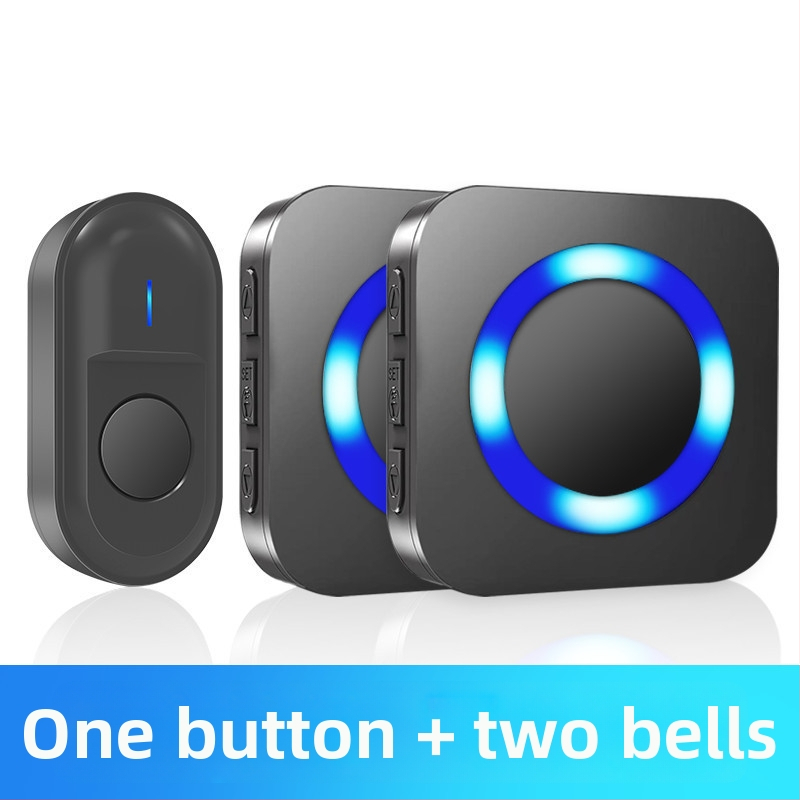 Senzorový domový zvonček, nabíjateľný, 55 melódií, pre domáce použitie