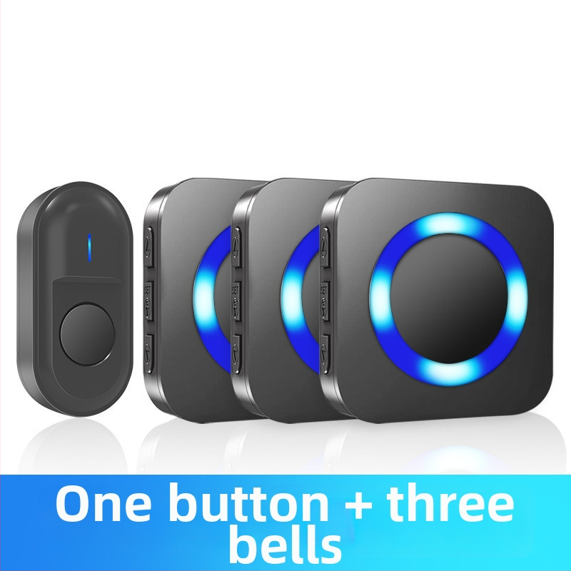 Senzorový domový zvonček, nabíjateľný, 55 melódií, pre domáce použitie