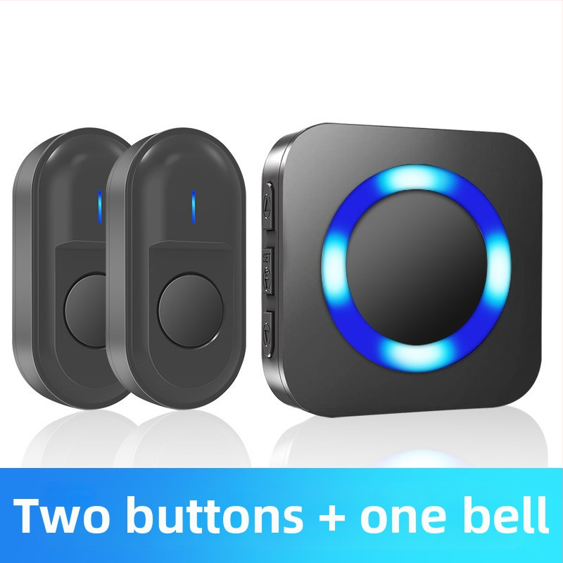 Senzorový domový zvonček, nabíjateľný, 55 melódií, pre domáce použitie