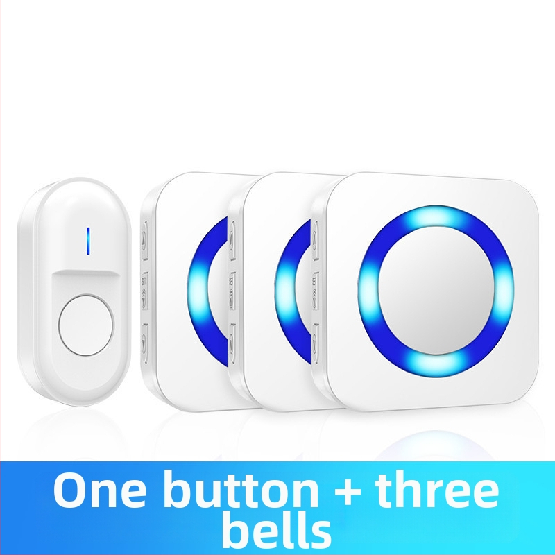 Senzorový domový zvonček, nabíjateľný, 55 melódií, pre domáce použitie