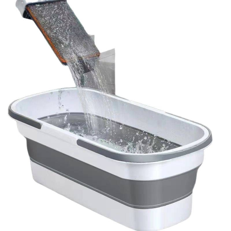 Σετ κουβά-σφουγγαρίστρας με αναδιπλούμενο σχεδιασμό, φορτίο >10 kg, ποσοστό αποστράγγισης 50–60%, αντοχή στη διάβρωση επιπέδου 10, 40–60% πρωτογενές πλαστικό