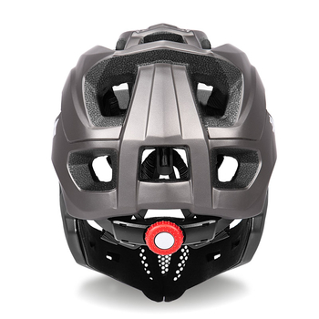 Batfox Dječja kaciga za bicikl s punim licem — PC/EPS, prilagodljiva, s logom