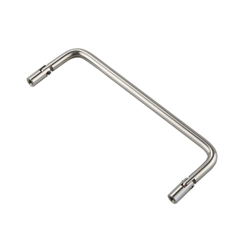 Drška za vrata ormara od nehrđajućeg čelika LS509, U‑oblik sklopiva s obje strane, unutarnji navoj 90°, kromirana