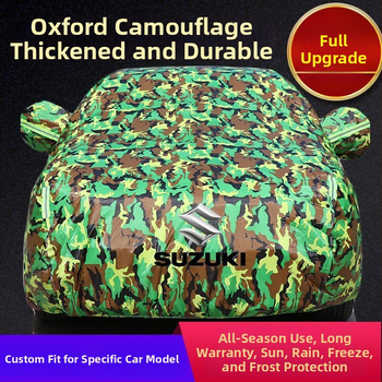 Автомобилен покрив от Oxford плат, водоустойчив и защита срещу слънцето, съвместим със SX4, Swift, Vitara, Liana, Qiyue и Tianyu