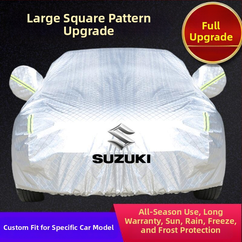 Автомобилен покрив от Oxford плат, водоустойчив и защита срещу слънцето, съвместим със SX4, Swift, Vitara, Liana, Qiyue и Tianyu