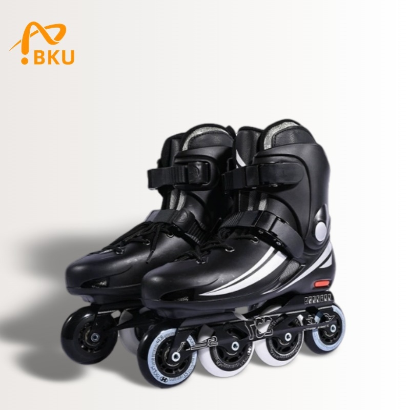 Négykerekű inline görkorcsolya felnőtteknek, uniszex, PU kerekek, felső és talp PP