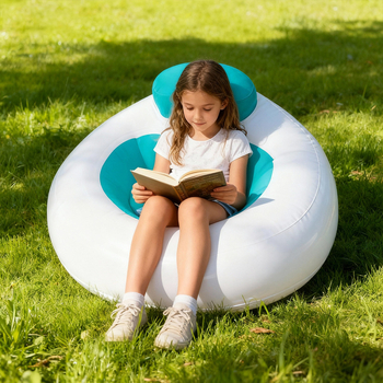 Canapea gonflabilă în formă de inimă pentru exterior – PVC ecologic; Brand Nothing; Brand privat autorizat: Da