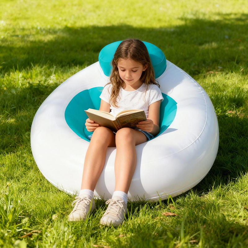 Canapea gonflabilă în formă de inimă pentru exterior – PVC ecologic; Brand Nothing; Brand privat autorizat: Da