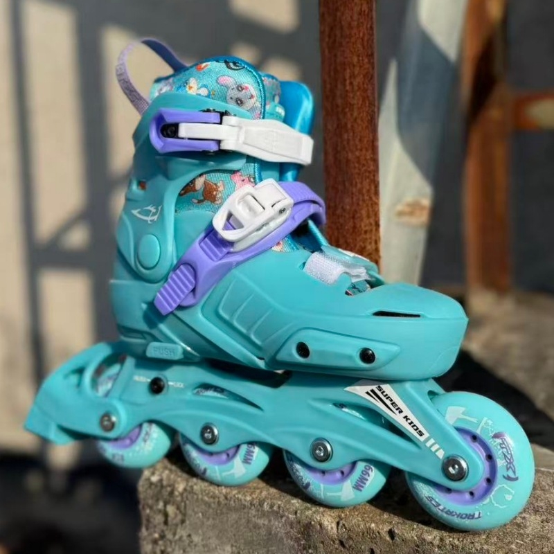 TX inline skates za djecu, gornji materijal PU+Mesh, potplat PP, kotači u jednom redu, gumeni kotači